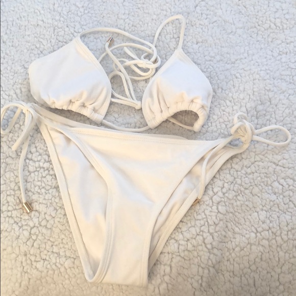 Michael Kors White small bikini